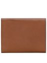 Longchamp 30049HFY - CUIR DE VEAU - COGNAC portefeuille compact épure pmpb