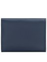 Longchamp 30049HFY - CUIR DE VEAU - MARINE portefeuille compact épure pmpb