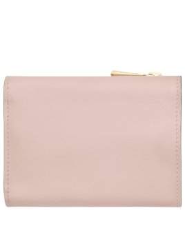 Longchamp 30049HFY - CUIR DE VEAU - PETALE portefeuille compact épure pmpb