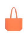 Lancaster TOTE-06 - COTON - ORANGE sac shopping tote bag toile sac-a-main-shopping-toile-ou-cuir