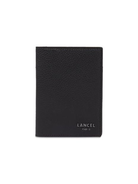 Lancel A13447 - CUIR DE VACHETTE - NOIR portefeuille européen come de lancel portefeuille-homme