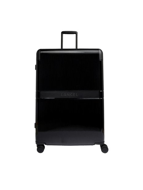 Lancel A13449 - POLYCARBONATE/CUIR - NO valise medium 4 roues empreinte de lancel valise