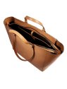 Lancel A13698 - CUIR DE VACHETTE - CAME sac cabas zippé l enveloppe de lancel sacs-a-mains