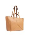 Lancel A13698 - CUIR DE VACHETTE - CAME sac cabas zippé l enveloppe de lancel sacs-a-mains