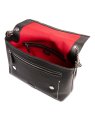 Lancel A13783 - CUIR DE VACHETTE - NOIR sac rabat l ninon soft de lancel sacs-a-mains