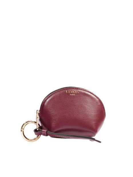 Lancel A13859 - CUIR DE VACHETTE - CASS porte monnaie zip arrondi origami de lancel porte-monnaie-femme
