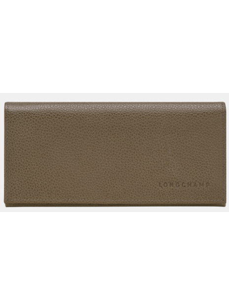 Longchamp 30050021 - CUIR DE VACHETTE - CA portefeuille long à rabat le foulonné complet