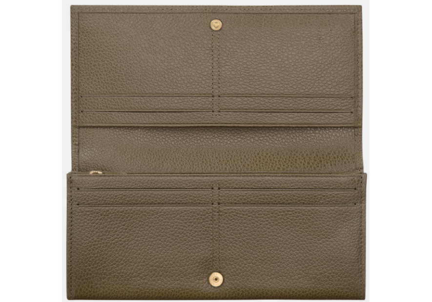 Longchamp 30050021 portefeuille long à rabat longchamp le foulonné complet