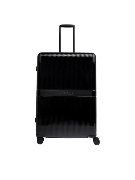Lancel A13450 - POLYCARBONATE/CUIR - NO valise grande taille empreinte de lance valise