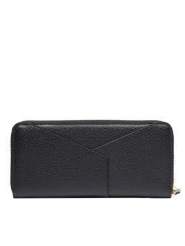 Lancel A13711 - CUIR DE VACHETTE - NOIR portefeuille lancel enveloppe de lancel Porte-monnaie Femme