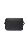 Lancel A13795 - CUIR DE VACHETTE - NOIR sac homme caméra bag charlie de lancel sac-h-zip