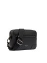 Lancel A13795 - CUIR DE VACHETTE - NOIR sac homme caméra bag charlie de lancel sac-h-zip