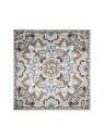 Lancel A08469 - SOIE - MCO OPALLINE carré de soir 70x70 floral pattern foulard
