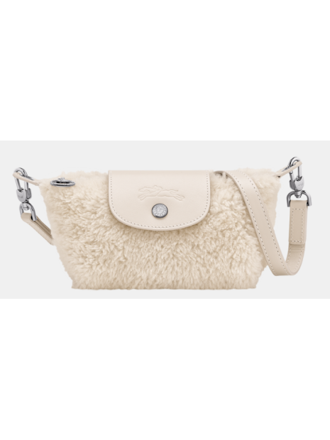Longchamp 10334HIF - SHEARLING - ECRU pochette xs longchamp  le pliage xtra moumoute sacs-a-mains