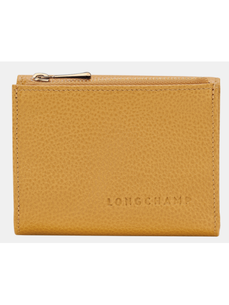 Longchamp 30049021 - CUIR DE VACHETTE - MU portefeuille compact le foulonné complet
