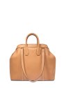 Lancel A13738 - CUIR DE VACHETTE - CAME sac cabas double porté belleville de lancel sac-a-main-shopping-toile-ou-cuir