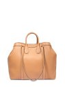 Lancel A13738 - CUIR DE VACHETTE - CAME sac cabas double porté belleville de lancel sac-a-main-shopping-toile-ou-cuir
