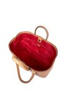 Lancel A13738 - CUIR DE VACHETTE - CAME sac cabas double porté belleville de lancel sac-a-main-shopping-toile-ou-cuir