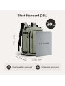 Elite Bagage BM030109 - NYLON - VERT sac de voyage/sac à dos underseater bagsmarth sac-cabine