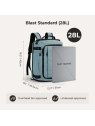 Elite Bagage BM030109 - NYLON - BLEU CIEL sac de voyage/sac à dos underseater bagsmarth sac-cabine