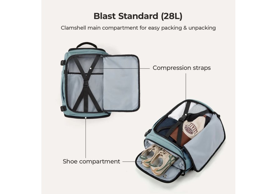 Elite Bagage BM030109 sac de voyage/sac à dos underseater bagsmarth sac cabine