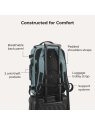 Elite Bagage BM030109 - NYLON - BLEU CIEL sac de voyage/sac à dos underseater bagsmarth sac-cabine