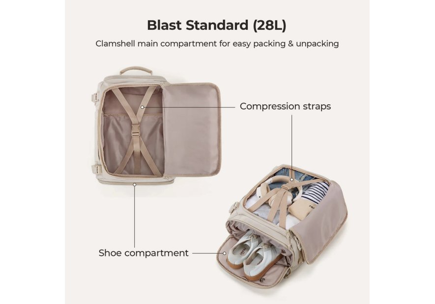 Elite Bagage BM030109 sac de voyage/sac à dos underseater bagsmarth sac cabine