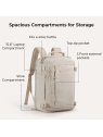 Elite Bagage BM030109 - NYLON - BEIGE sac de voyage/sac à dos underseater bagsmarth sac-cabine