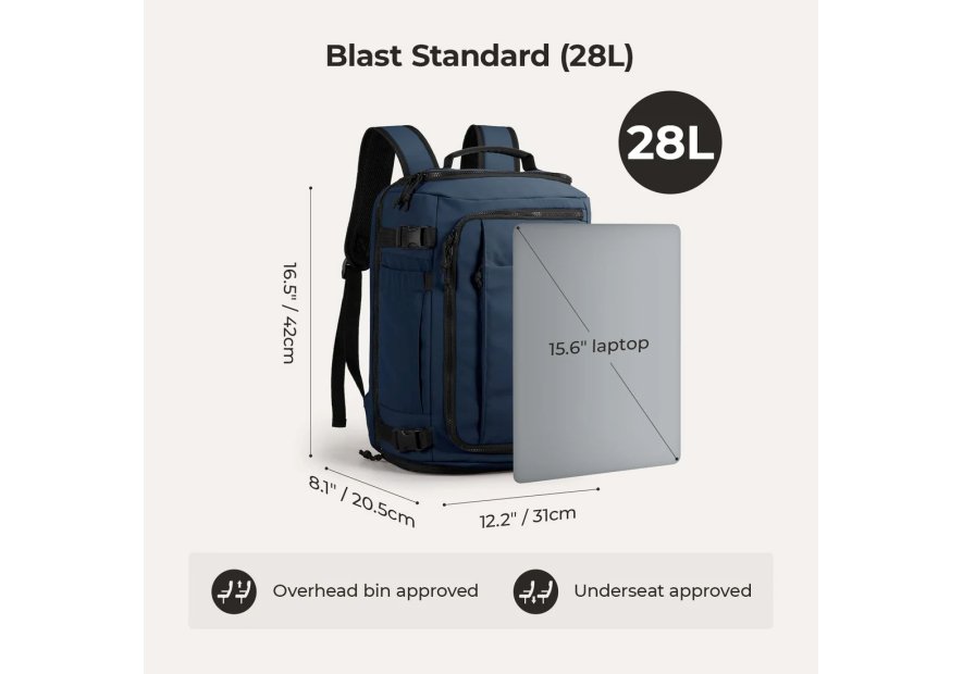 Elite Bagage BM0301094AC sac de voyage/sac à dos underseater bagsmarth sac cabine