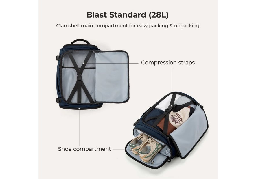 Elite Bagage BM0301094AC sac de voyage/sac à dos underseater bagsmarth sac cabine