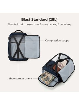 Elite Bagage BM0301094AC sac de voyage/sac à dos underseater bagsmarth sac cabine