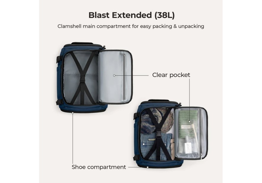 Elite Bagage BM0301094AC sac de voyage/sac à dos underseater bagsmarth sac cabine