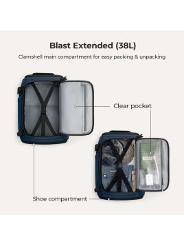 Elite Bagage BM0301094AC sac de voyage/sac à dos underseater bagsmarth sac cabine