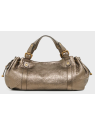 Gerard Darel 24H/429. - CUIR DE MOUTON - BRON sac porté main le 24h sacs-a-mains