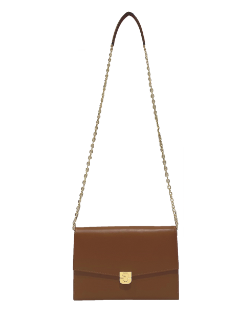 Gerard Darel ENVELOPPE/411 - CUIR DE VACHETTE sac porté travers enveloppe sacs-a-mains