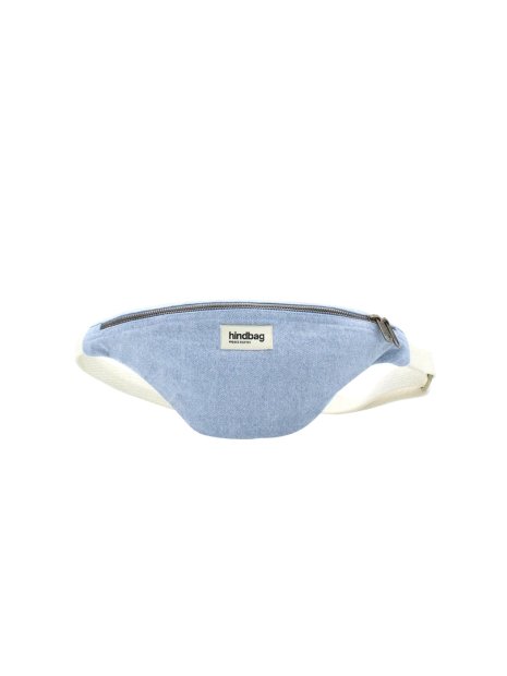 hindbag OLIVIA - COTON BIO - BLEU DENIM sac banane olivia sacs-a-mains
