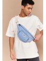 hindbag SOFIA - COTON BIO - DENIM BLEU sac banane sofia banane-ceinture