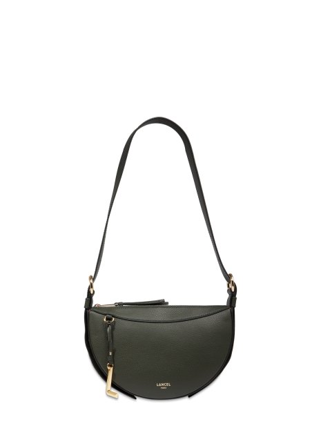 Lancel A13525 - CUIR DE VACHETTE - VERT faubourg de lancel sac demi-lune sacs-a-mains