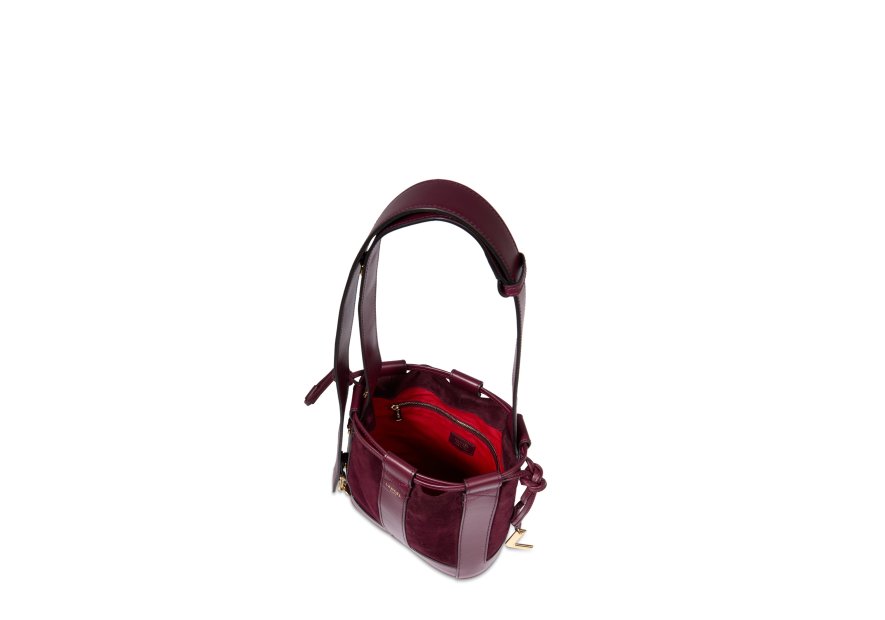 sac seau s elles de lancel velours