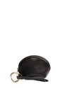 Lancel A13859 - CUIR DE VACHETTE - NOIR porte monnaie zip arrondi origami de lancel porte-monnaie-femme