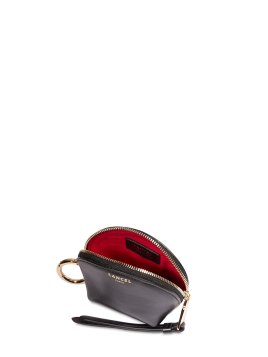 porte monnaie zip arrondi origami de lancel