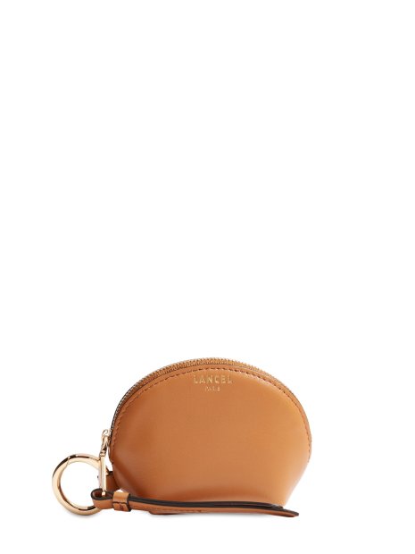Lancel A13859 - CUIR DE VACHETTE - CAME porte monnaie zip arrondi origami de lancel porte-monnaie-femme