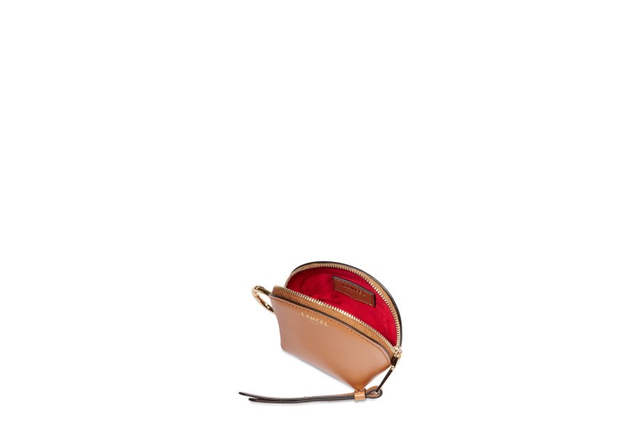 porte monnaie zip arrondi origami de lancel