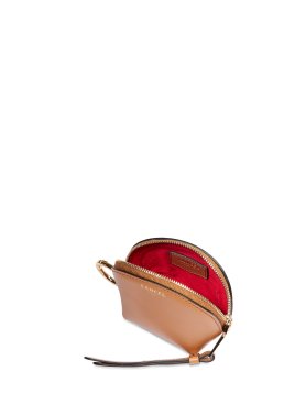 porte monnaie zip arrondi origami de lancel