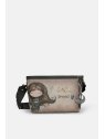 Anekke 41703-493 - POLYURÉTHANE - BEIGE sac besace petit modèle bandoulière réglable sacs-a-mains