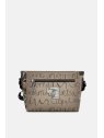 Anekke 41703-493 - POLYURÉTHANE - BEIGE sac besace petit modèle bandoulière réglable sacs-a-mains