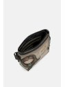 Anekke 41703-493 - POLYURÉTHANE - BEIGE sac besace petit modèle bandoulière réglable sacs-a-mains