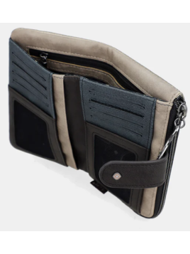 Anekke 41709-912 - SYNTHÉTIQUE - BEIGE portefeuille souple rfid pmpb