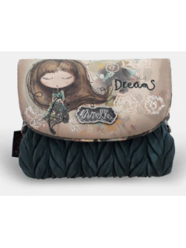 Anekke 41709-016 - SYNTHÉTIQUE - BEIGE porte-monnaie à rabat Porte-monnaie Femme