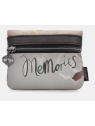 Anekke 41709-016 - SYNTHÉTIQUE - BEIGE porte-monnaie à rabat porte-monnaie-femme